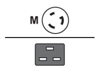 Cisco - Power cable - IEC 60320 C19 to NEMA L6-20 (M) - AC 250 V - 16 A - 14 ft - Japan, North America - for Catalyst