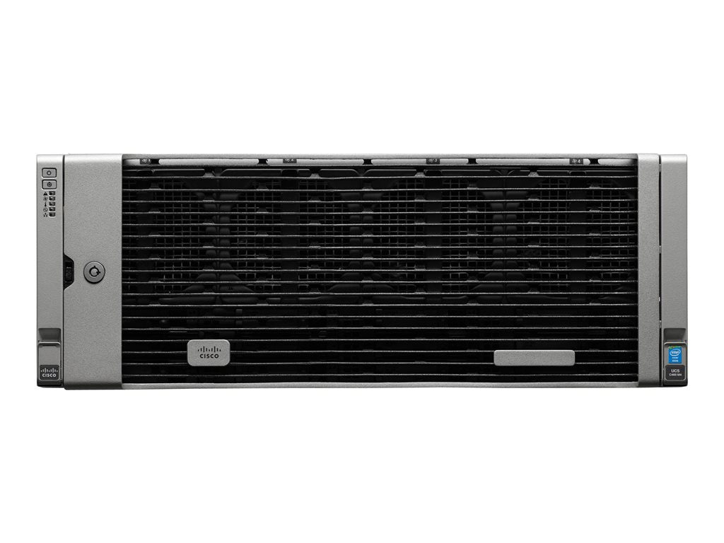 Cisco UCS C460 M4 Rack Server - Server - rack-mountable - 4U - 4-way - no CPU - RAM 0 GB - SATA/SAS - hot-swap 2.5