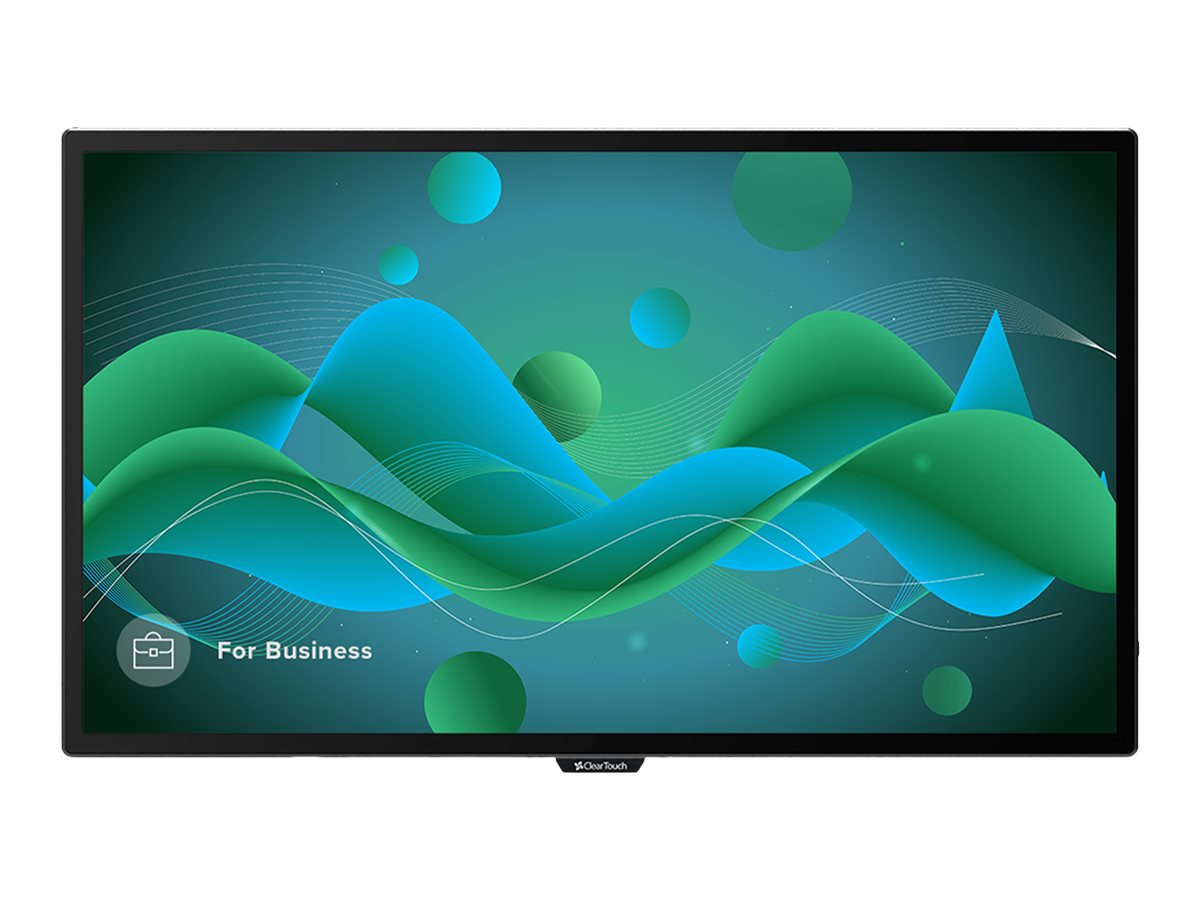 Clear Touch 7043XT - 43 Diagonal Class 7000XT Series LED-backlit LCD display - interactive - with touchscreen (multi touch) - CTI-7043XT-UH20
