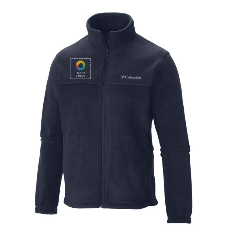 Columbia® Men's Steens Mountain™ Full-Zip Fleece – Cozy Warmth, Classic Outdoor Style