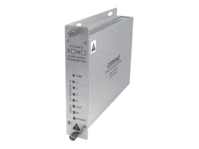 ComNet FVRXA4C1M - Audio/contact closure extender - 4 ports - up to 1.9 miles - 1310 nm / 1550 nm - 1U