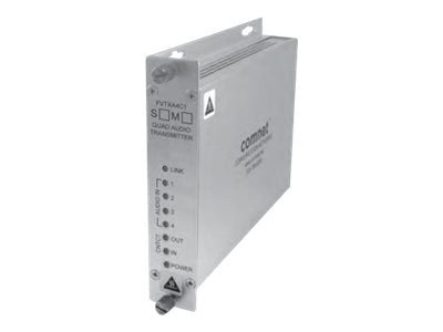 ComNet FVRXA4C1S - Audio/contact closure extender - 4 ports - up to 29.8 miles - 1310 nm / 1550 nm - 1U