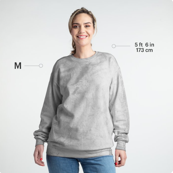 Comfort Colors® Colorblast Crewneck Sweatshirt – Uniquely Dyed, Ultra-Soft Comfort