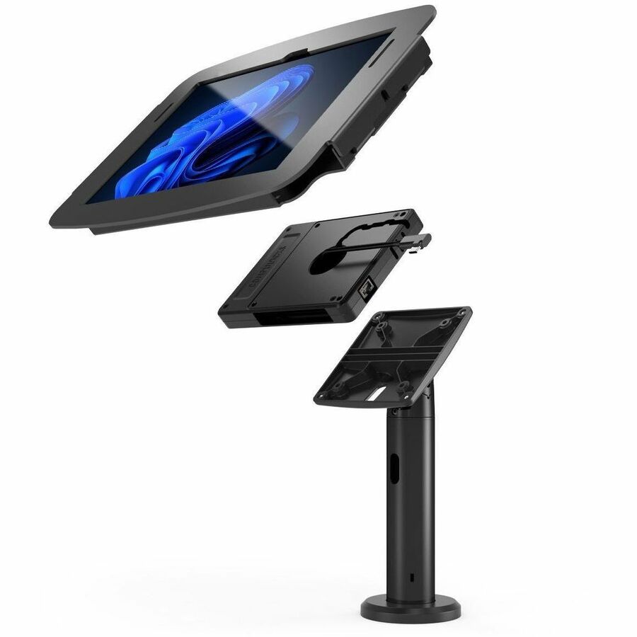 Compulocks Surface Go Space Enclosure Tilting Stand 8" Plus Hub TCDP01510GOSBH01