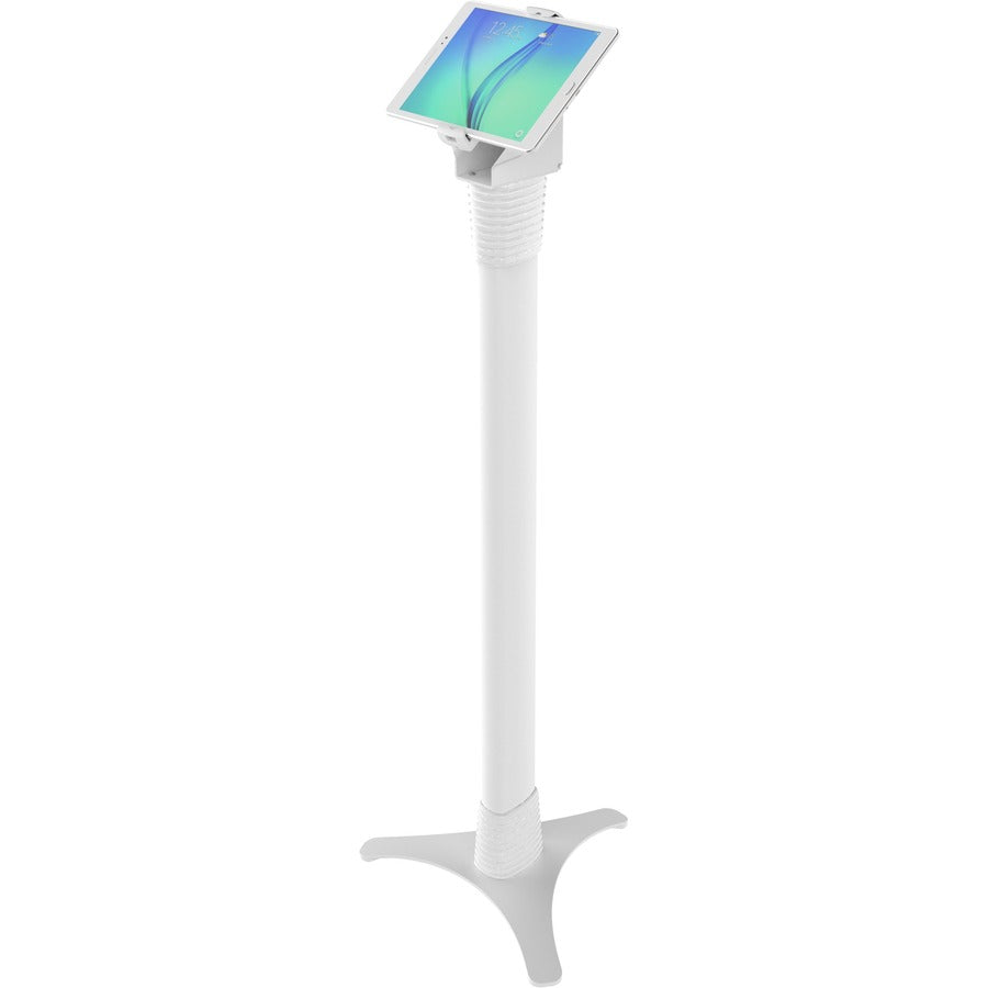 Compulocks Universal Tablet Cling Portable Floor Stand White 147WUCLGVWMW