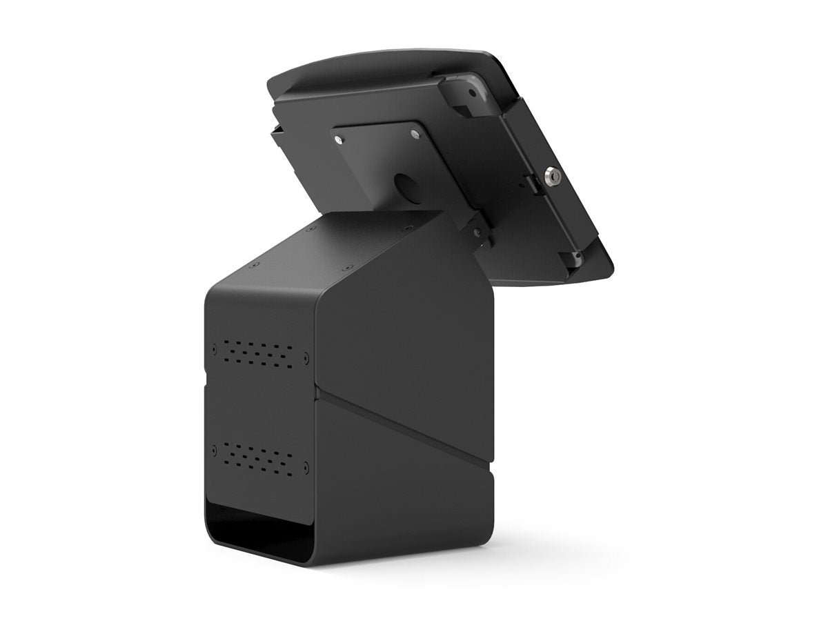 Compulocks iPad 10.2 Space Enclosure Tablet Printer Kiosk - Stand - kiosk style - for printer / tablet - black -