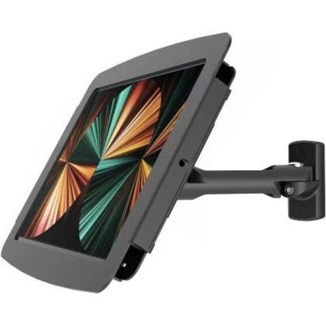 Compulocks iPad Pro 12.9" (3-6th Gen) Space Enclosure Swing Wall Mount Black 827B299PSENB