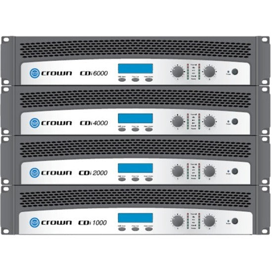 Crown CDi 4000 Amplifier - 2400 W RMS - 2 Channel NCDI4000VM