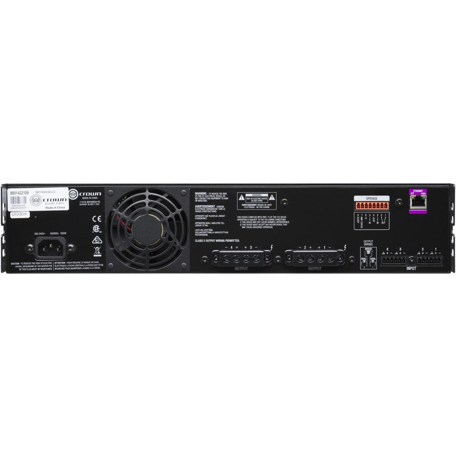 Crown CDi DriveCore 4|300 Amplifier - 1200 W RMS - 4 Channel CRN-CDI4X300VMUS
