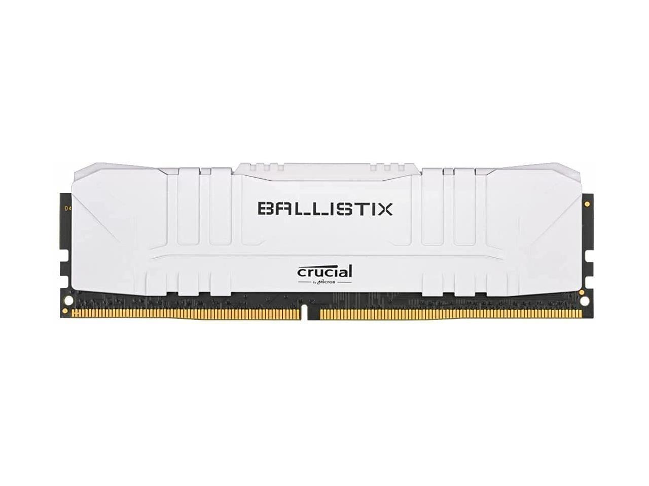 Crucial Ballistix Bl8G26C16U4W 2666 Mhz Ddr4 Dram Desktop Gaming Memory 8Gb Cl16