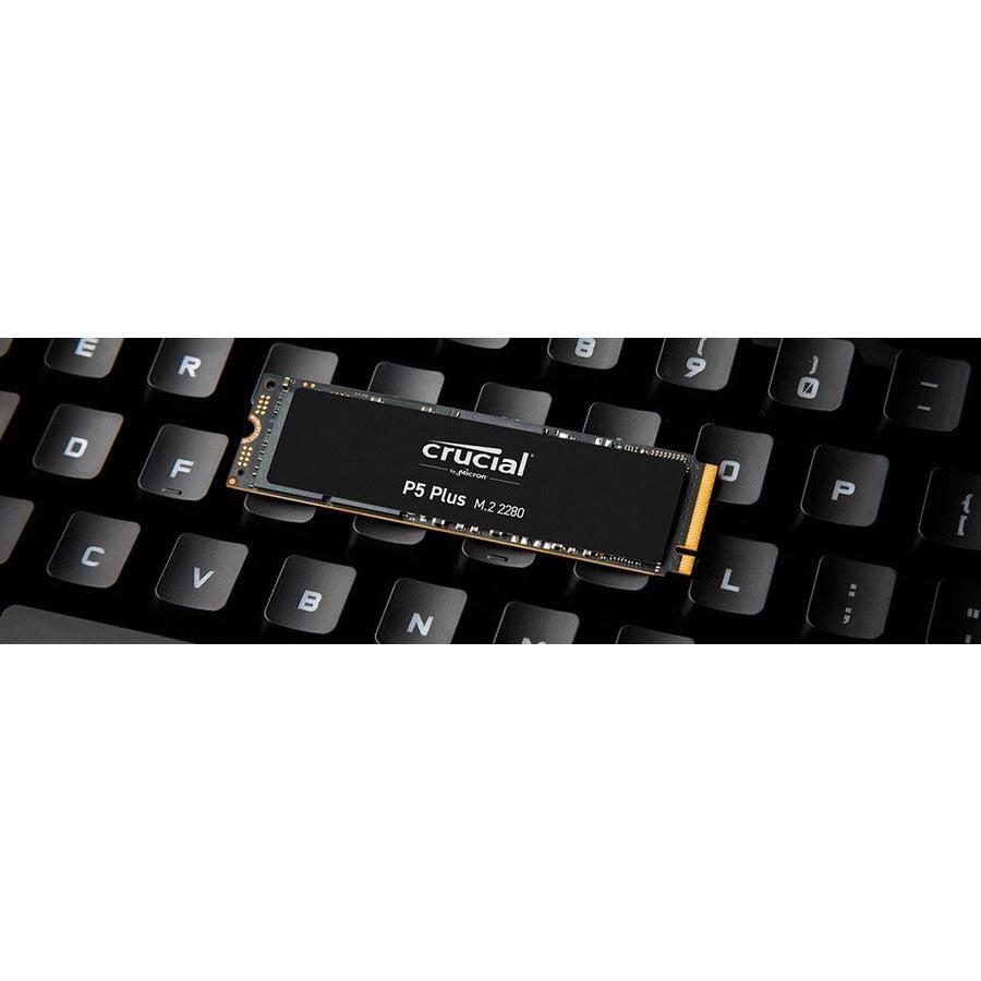 Crucial P5 Plus CT1000P5PSSD8 1 TB Solid State Drive - M.2 2280 Internal - PCI Express NVMe (PCI Express NVMe 4.0 x4)