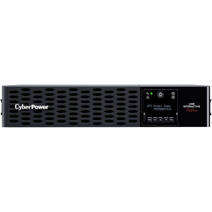 CyberPower Smart App Sinewave PR1500RT2UC 1500VA Rack/Tower UPS - 2U Rack/Tower - AVR - 3
