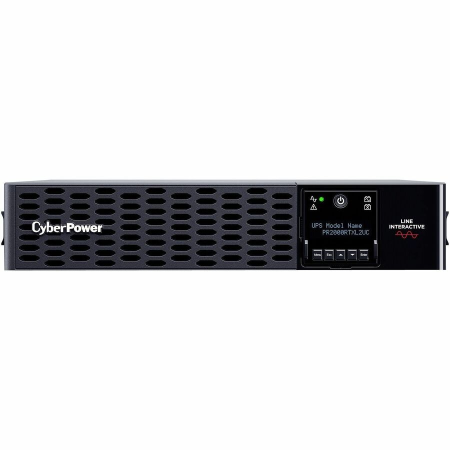 CyberPower Smart App Sinewave PR2000RTXL2UC 2000VA Rack/Tower UPS - 2U Rack/Tower - AVR -