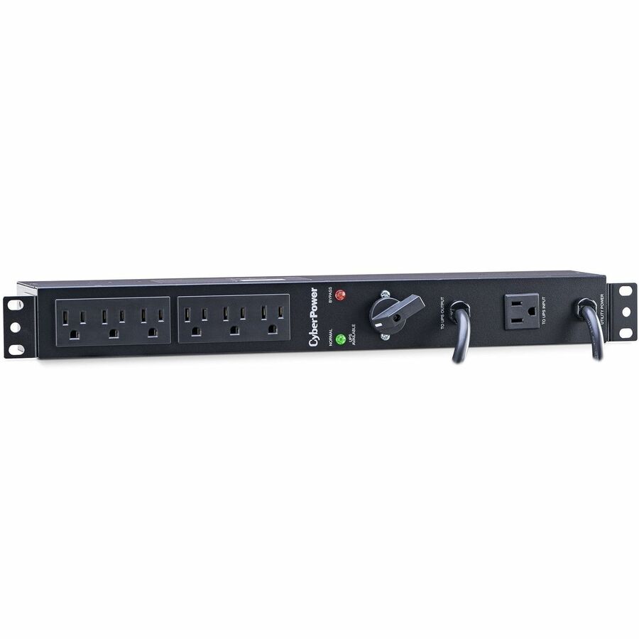 Cyberpower Mbp15A6 Power Distribution Unit (Pdu) 6 Ac Outlet(S) 1U Black