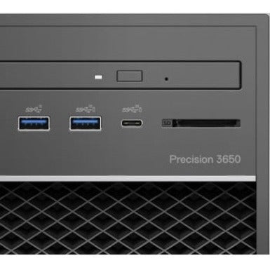 Dell 3650 Ddr4-Sdram I7-10700 Tower Intel® Core™ I7 16 Gb 512 Gb Ssd Windows 10 Pro Workstation Black