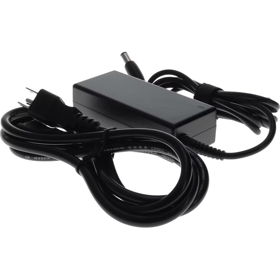 Dell F7970 Compatible 65W 19.5V at 3.34A Black 7.4 mm x 5.0 mm Laptop Power Adapter and Cable F7970-AA
