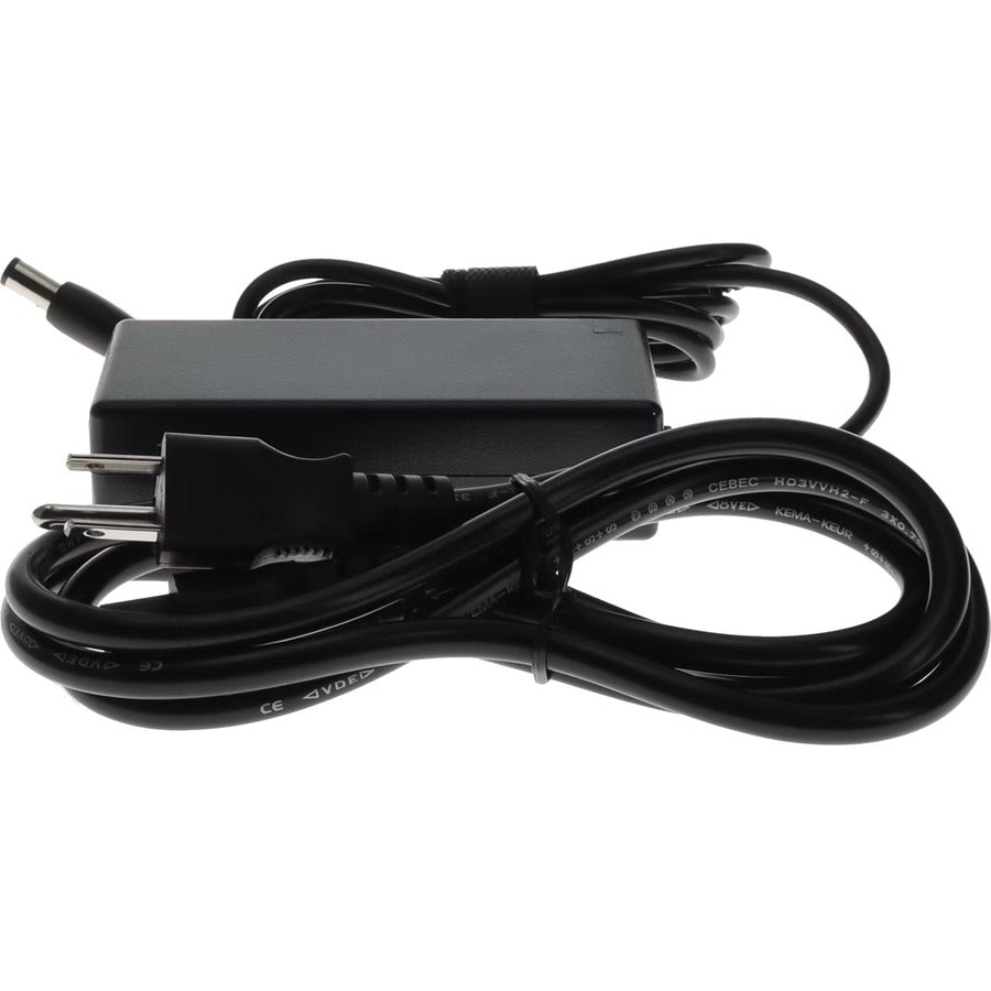 Dell F7970 Compatible 65W 19.5V at 3.34A Black 7.4 mm x 5.0 mm Laptop Power Adapter and Cable F7970-AA