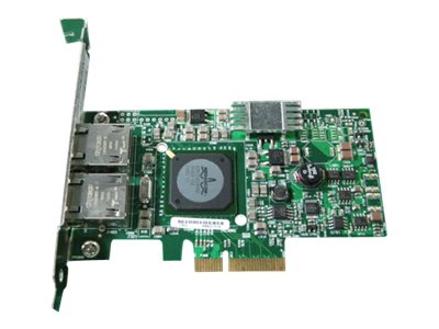 Dell - Network adapter - PCIe x4 - refurbished - for PowerEdge 19XX, 29XX, R210, R300, R410, R510, R805, R900, T110,