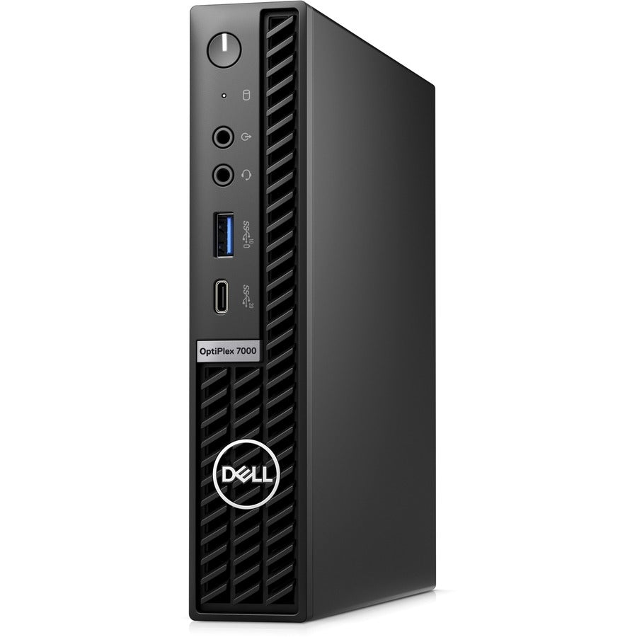 Dell OptiPlex 7000 Desktop Computer - Intel Core i7 12th Gen i7-12700 Dodeca-core (12 Core) 2.10 GHz - 16 GB RAM DDR5 SDRAM - 512 GB M.2 PCI Express NVMe 4.0 x4 SSD - Black - Refurbished