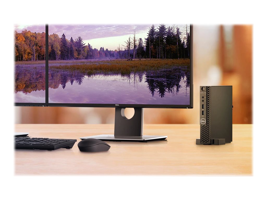 Dell OptiPlex 7060 - Micro - Core i7 8700T / up to 4 GHz - vPro - RAM 16 GB - SSD 500 GB - NVMe - UHD Graphics 630 -