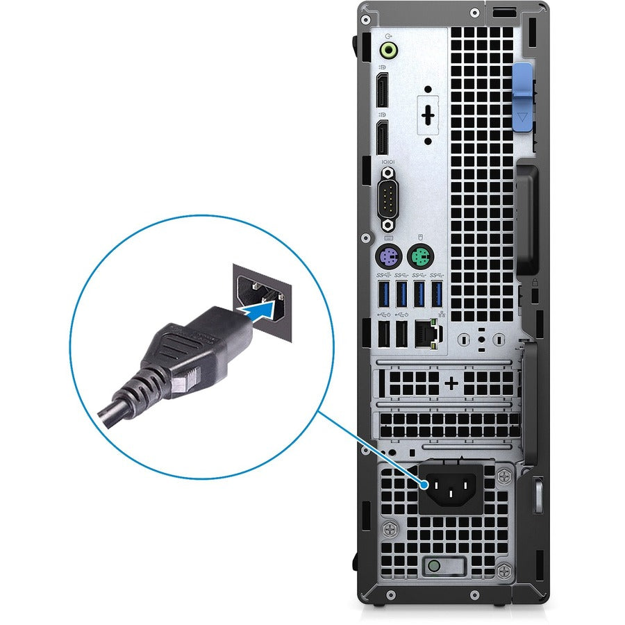 Dell Optiplex 7000 7090 Desktop Computer - Intel Core I7 10Th Gen I7-10700 Octa-Core (8 Core) 2.90 Ghz - 16 Gb Ram Ddr4 Sdram - 512 Gb M.2 Pci Express Nvme 3.0 X4 Ssd - Small Form Factor - Black