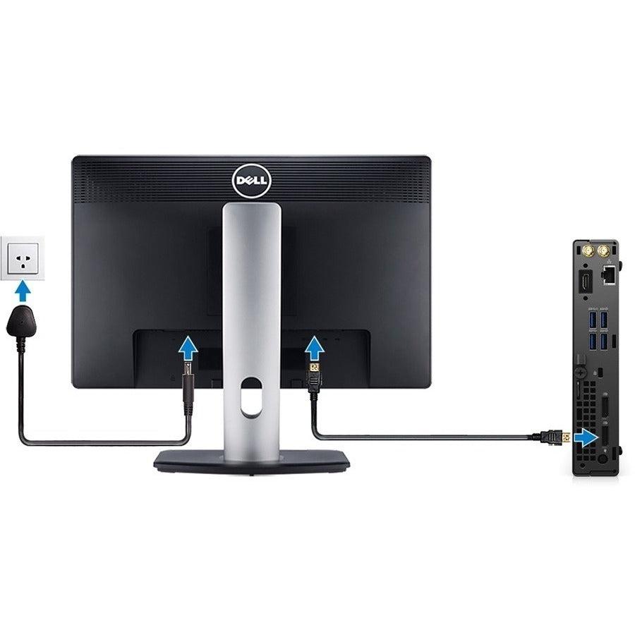 Dell Optiplex 7090 Ddr4-Sdram I5-11500T Mff Intel® Core™ I5 8 Gb 256 Gb Ssd Windows 10 Pro Mini Pc Black