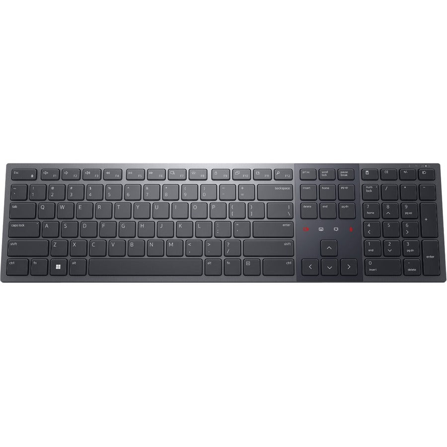 Dell Premier KB900 Keyboard - Wireless Connectivity - Bluetooth - 2.40 GHz - USB