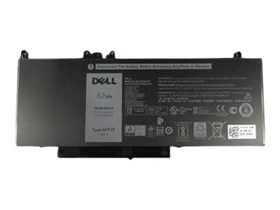 Dell Primary Battery - Notebook battery - lithium ion - 4-cell - 62 Wh - for Latitude E5270, E5470