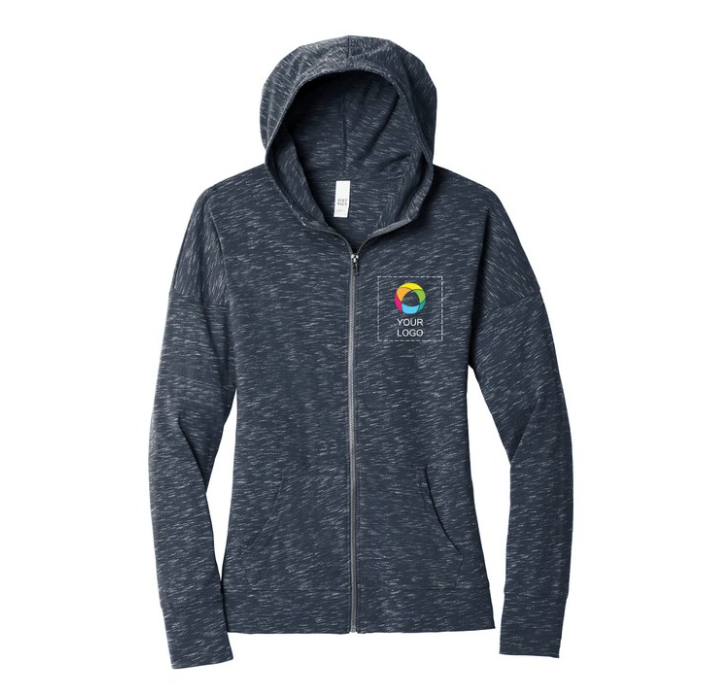 District® Women's Medal Full-Zip Hoodie – Sporty, Stylish, and Ready to Win