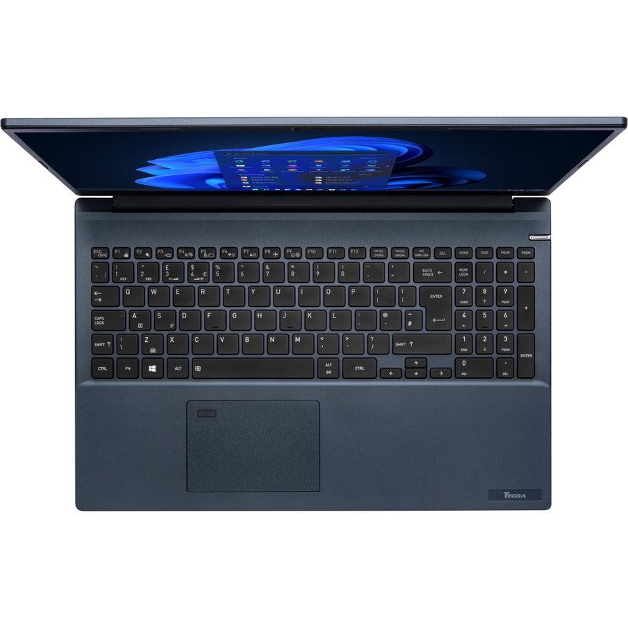 Dynabook Tecra A50-K A50-K1538 15.6" Notebook - Full HD - 1920 x 1080 - Intel Core i7 12th Gen i7-1260P - 16 GB Total RAM - 512 GB SSD - Dark Blue