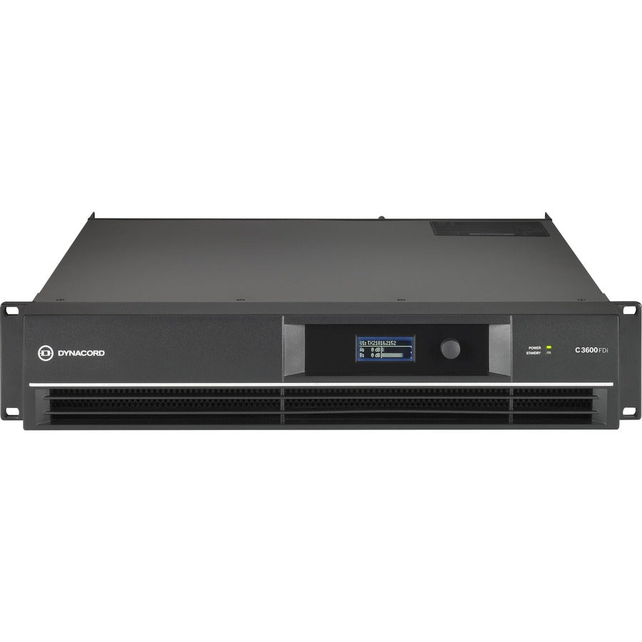 Dynacord C3600FDi Amplifier - 3600 W RMS - 2 Channel - Black C3600FDI-US