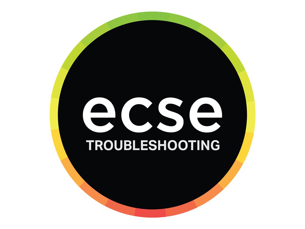 ECSE Troubleshooting - lectures and labs - 4 days - classroom