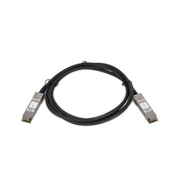 ENET Dell Compatible 470-AAXB TAA Compliant Functionally Identical 40GBASE-CR4 QSFP+ to QSFP+ Passive Copper Direct-Attach Cable Assembly .5m 470-AAXB-ENC