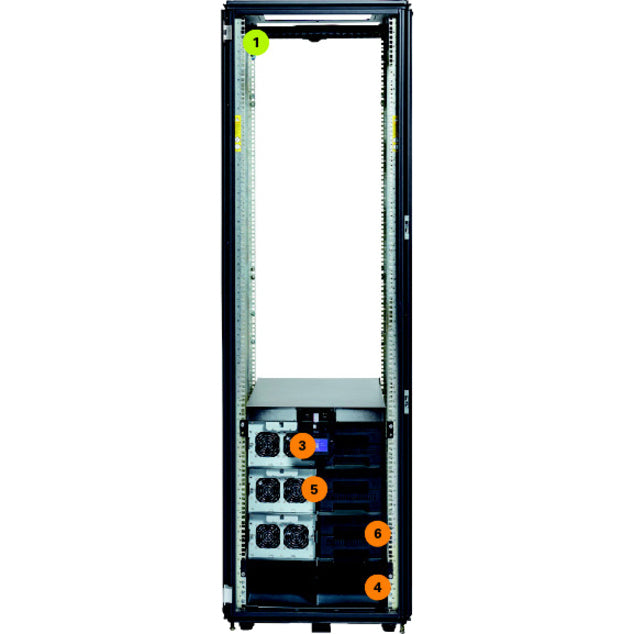 Eaton 9PXM 8kVA Modular Scalable UPS - Double Conversion N+1 | TechSoft 9PXM12S8K-PD