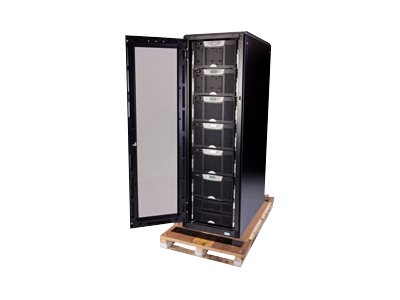 Eaton BladeUPS Preassembled System Bottom Entry 2 modules - Power array - AC 208 V - 24 kW - 5 Ah - RS-232 - black