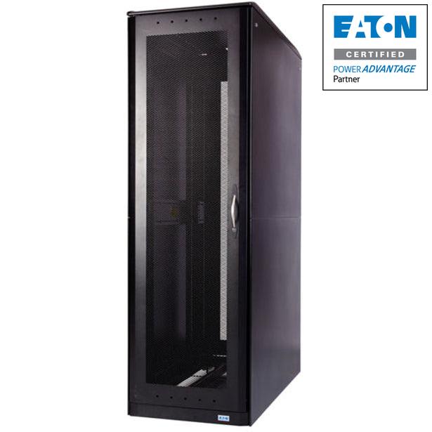 Eaton ETN-ENC422442SB S-Series 42U Server Rack - 24"W x 42"D Data Center Enclosure | Eaton