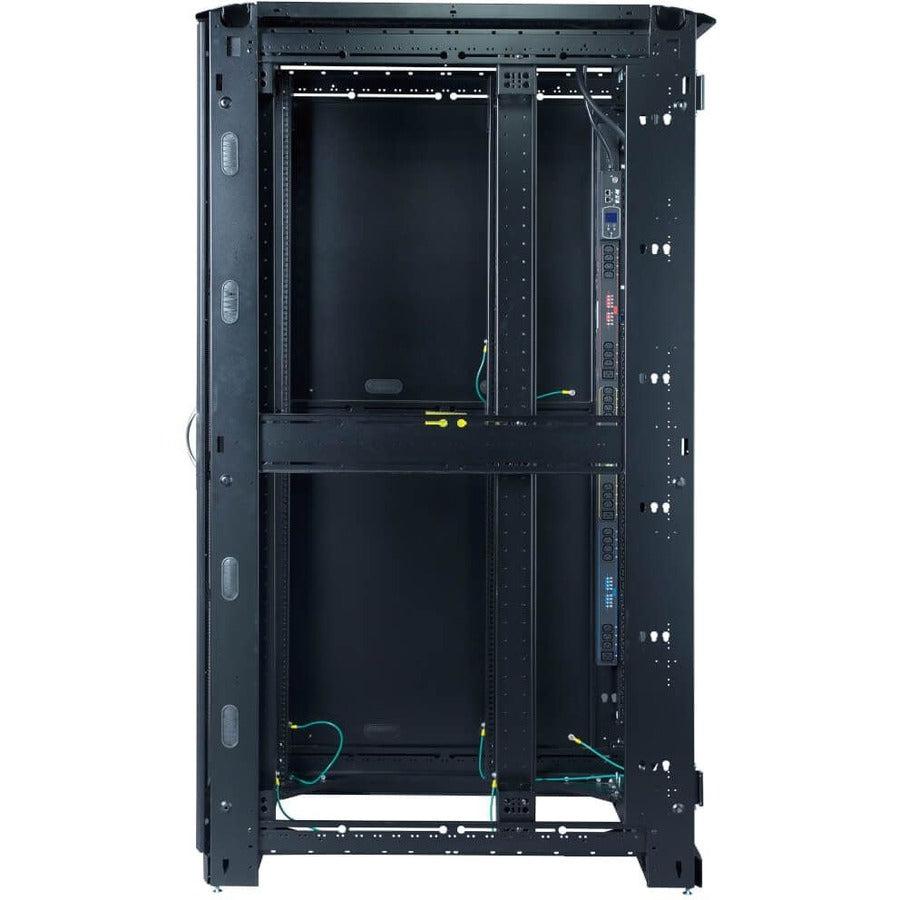 Eaton Paramount 42U Server Rack Enclosure - 42 in. Depth, Doors Included, No Side Panels, TAA