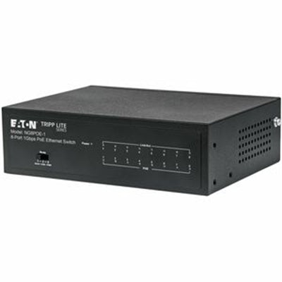 Eaton Tripp Lite NG8POE-1 8-Port Gigabit PoE+ Switch