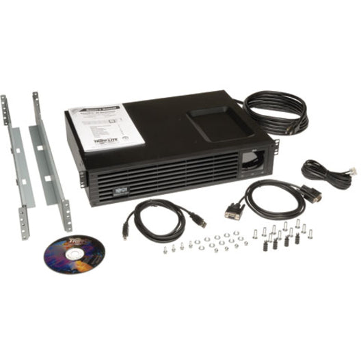 Eaton Tripp Lite Series SmartPro 1440VA 1440W 120V Line-Interactive Sine Wave UPS - 8 Outlets, Extended Run, Network Card Option, LCD, USB, DB9, 2U Rack/Tower SMART1500RMXL2UA