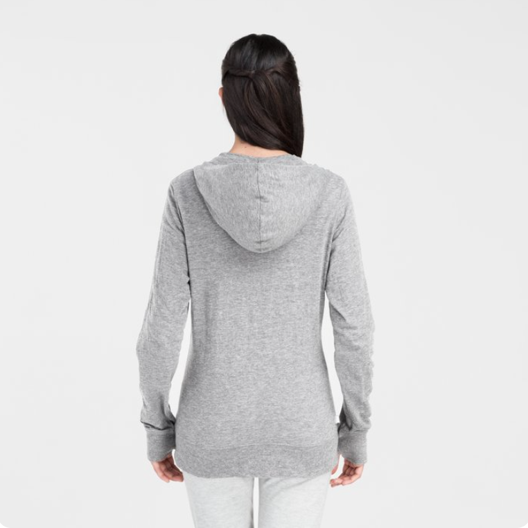 Elevate Women's Garner Knit Full-Zip Hoodie – Effortless Comfort, Stylish Design, and Ultimate Warmth