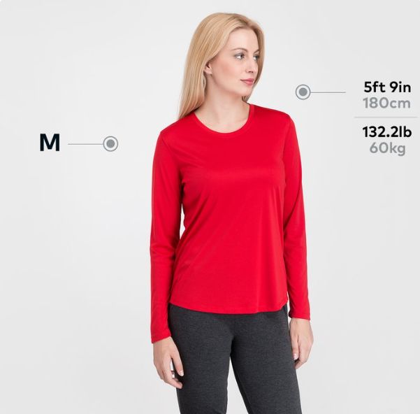Elevate Women's Parima Long Sleeve Tech Tee – Where Comfort Meets Performance