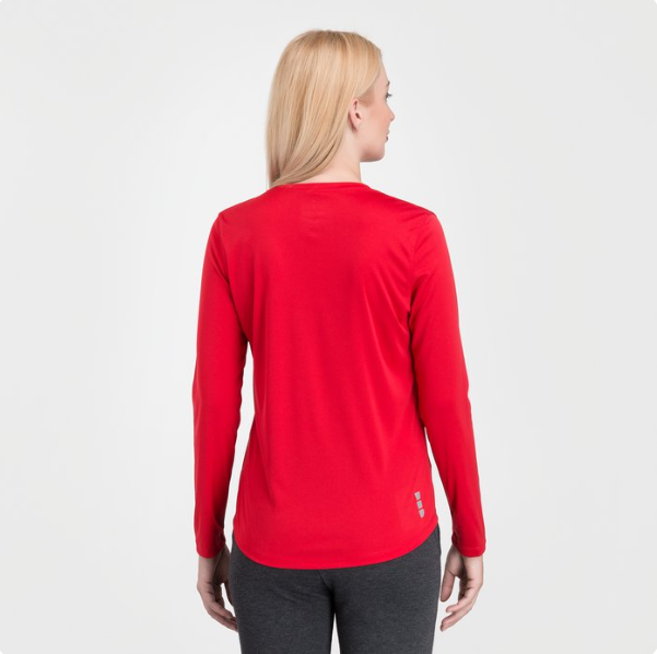 Elevate Women's Parima Long Sleeve Tech Tee – Where Comfort Meets Performance