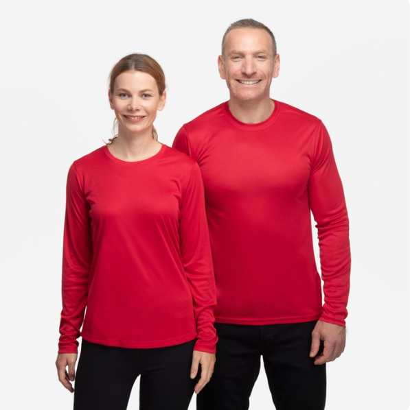 Elevate Women's Parima Long Sleeve Tech Tee – Where Comfort Meets Performance