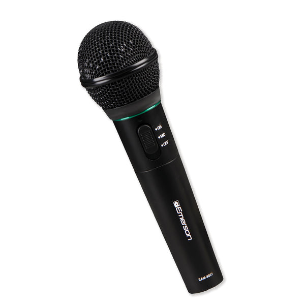 Emerson EAM-9001 Professional Microphone Kit with Wireless Receiver, EAM-9001