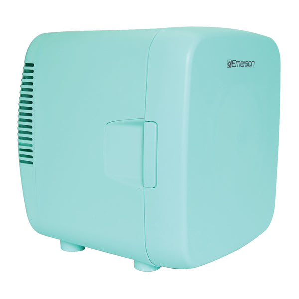 Emerson EFC-5001-TURQUOISE 12-Can 9.5-Qt. Portable Mini Fridge Cooler XL,