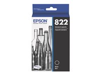 Epson T822 Original Standard Yield Inkjet Ink Cartridge - Black Pack