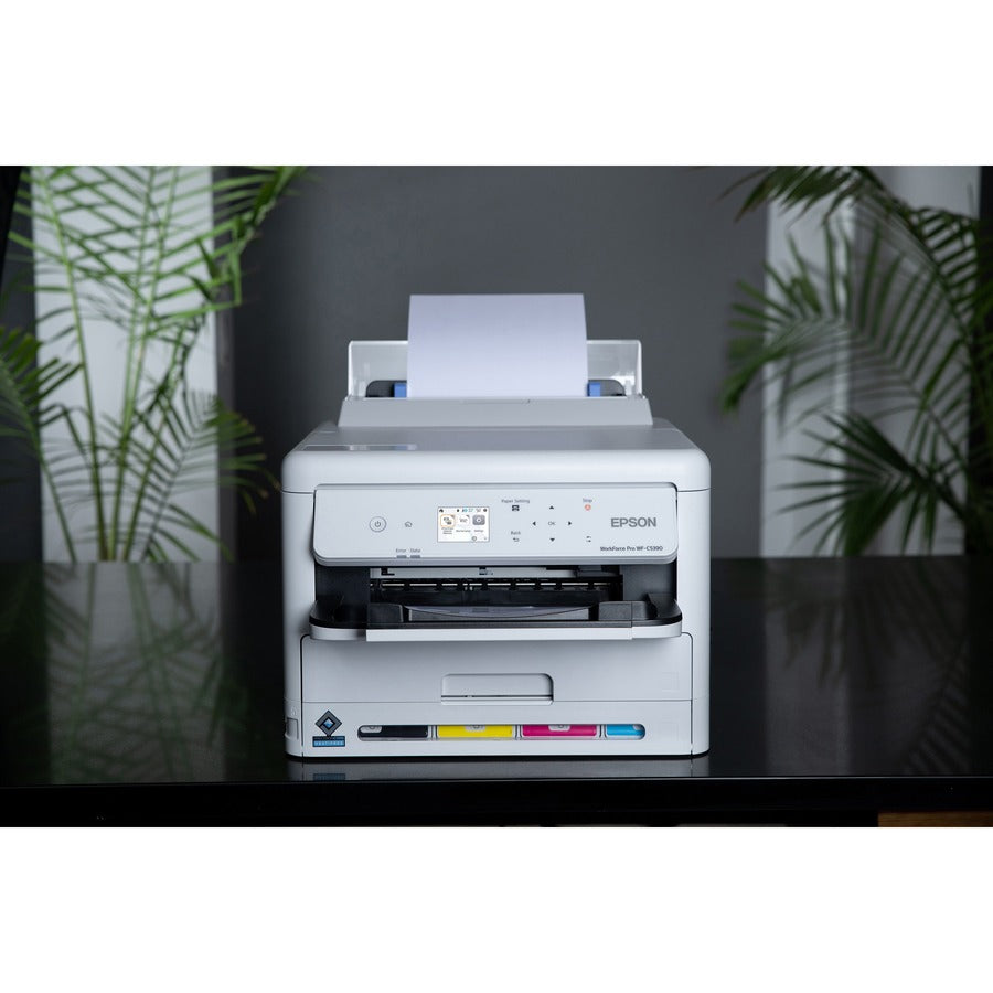 Epson WorkForce Pro WF-C5390 Wireless Inkjet Printer - Color - Automatic Duplex Print -