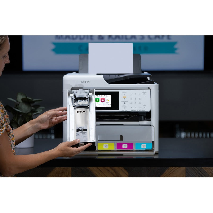 Epson WorkForce Pro WF-C5890 Wireless Inkjet Multifunction Printer - Color -