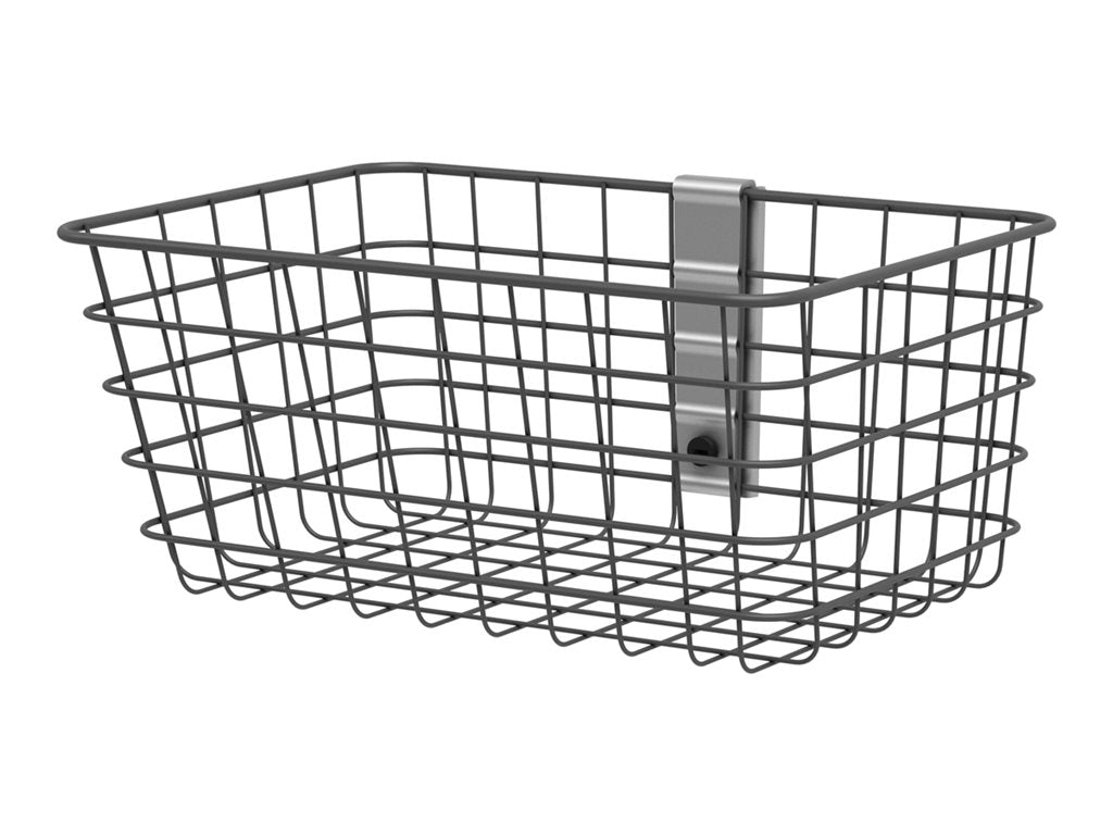 Ergotron - Mounting component (wire basket) - small - medical - dark gray - cart mountable - for P/N: SV42-8302-2