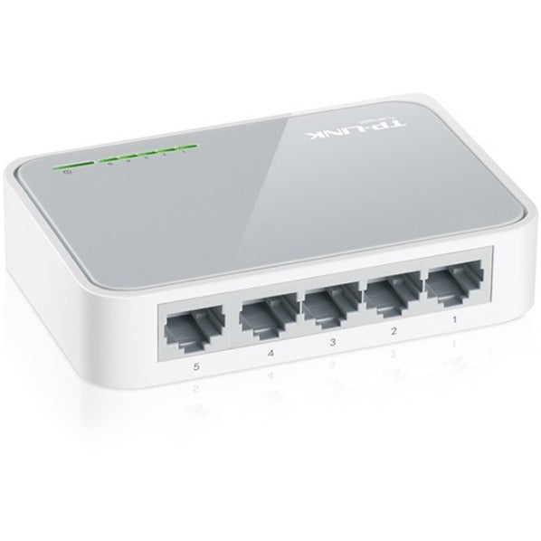 Ethernet Switches - TP-LINK TL-SF1005D 5-Port Desktop Switch | TecISoft